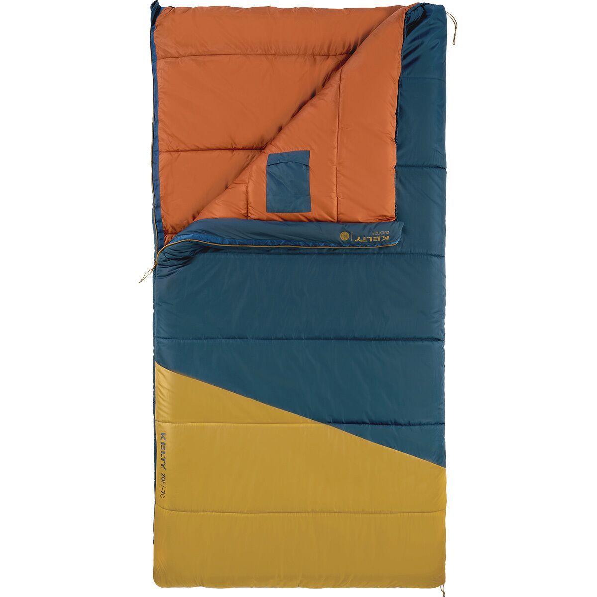 Image of Kelty Solstice 20 Sleeping Bag: 20F Synthetic Midnight Navy, One Size
