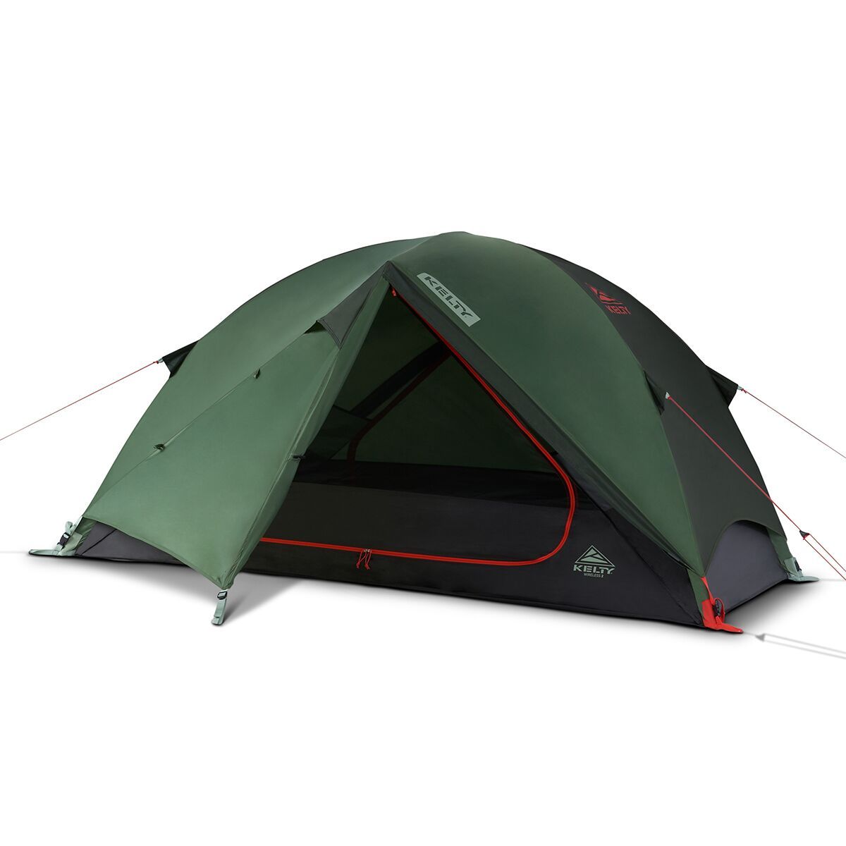 Kelty Wireless 2 Tent: 2-Person 3-Season Dill/Black Forest