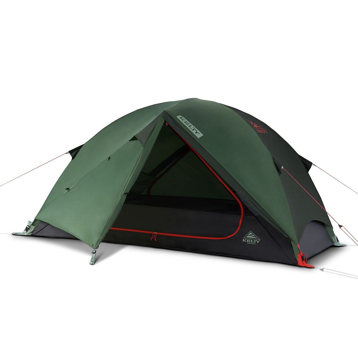 Kelty Wireless 2 Tent: 2-Person 3-Season Dill/Black Forest