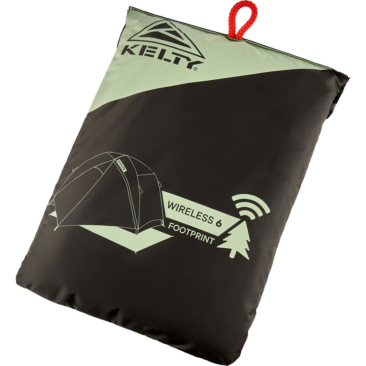 Kelty Kelty Wireless 6 Footprint Peat, One Size