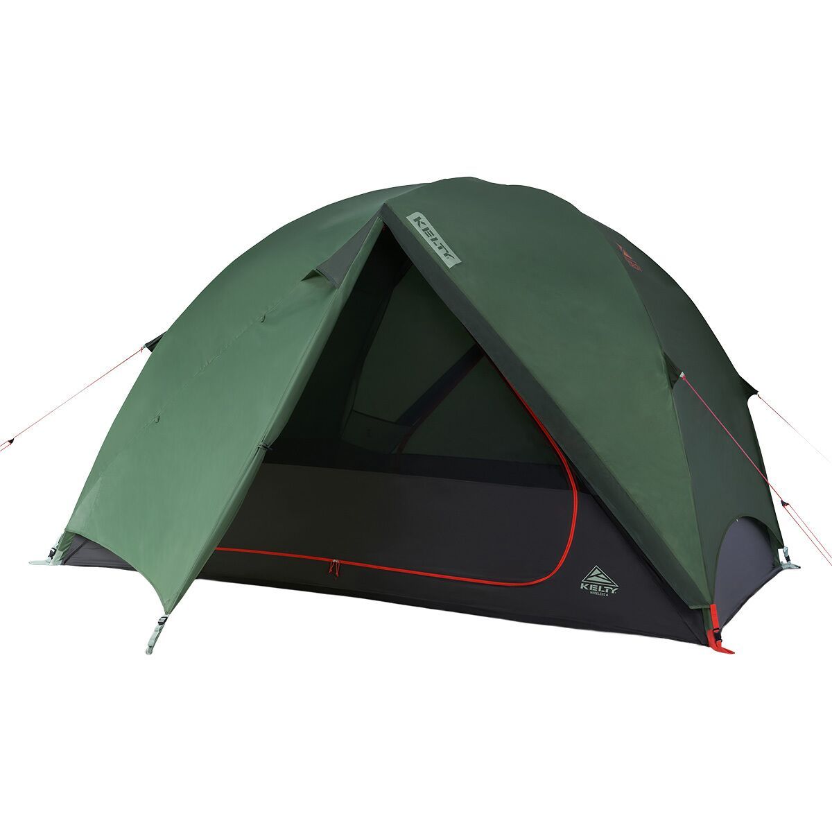 Kelty Wireless 6 Tent: 6 Person 3 Season Malachite/Golden Oak