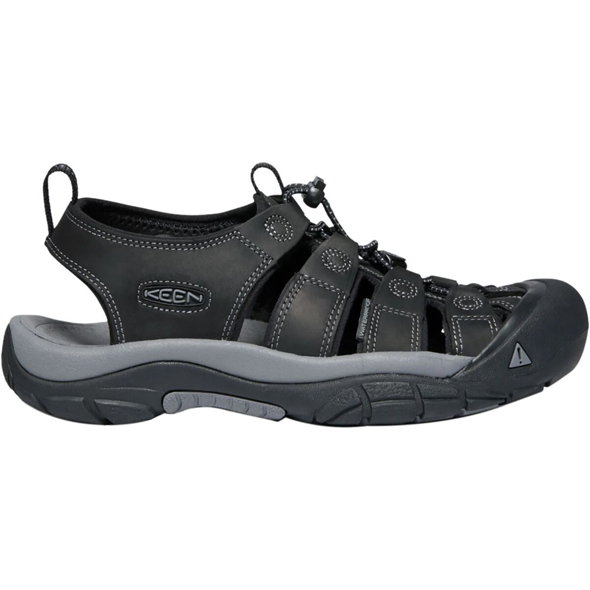 Image of KEEN Newport Sandal - Men's Black/Steel Grey, 8.0