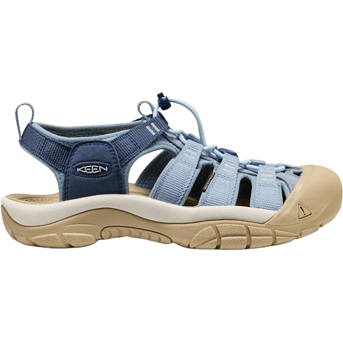 Image of KEEN Newport H2 Sandal - Women's Faded Denim/Vintage Indigo, 10.0