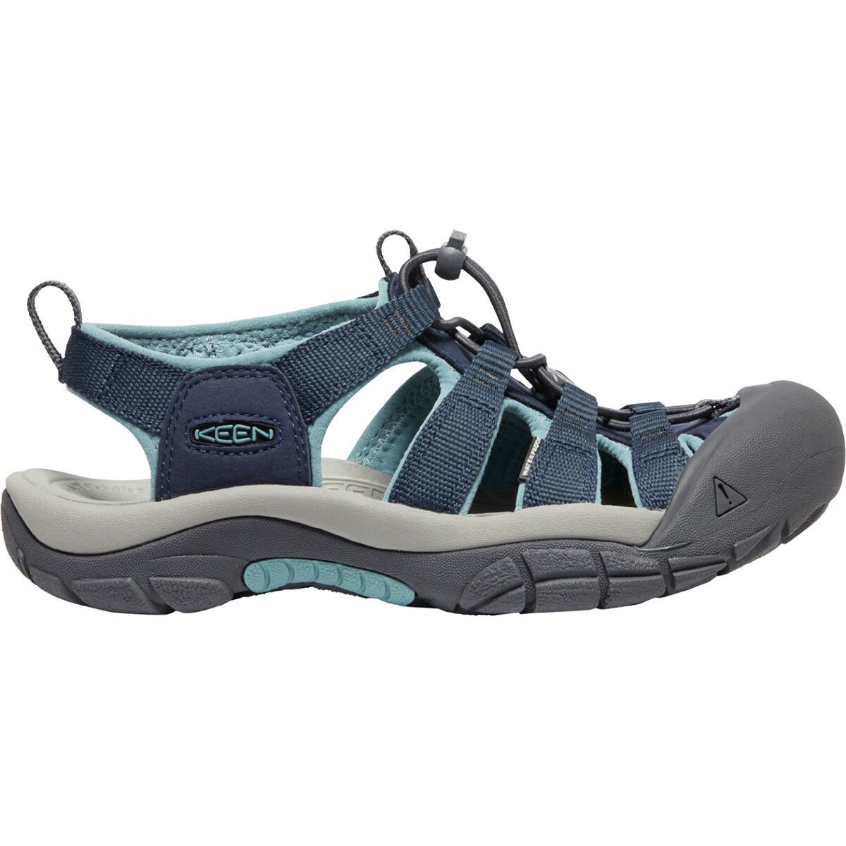 KEEN Newport H2 Sandal - Women's Drizzle/Faded Denim, 9.0