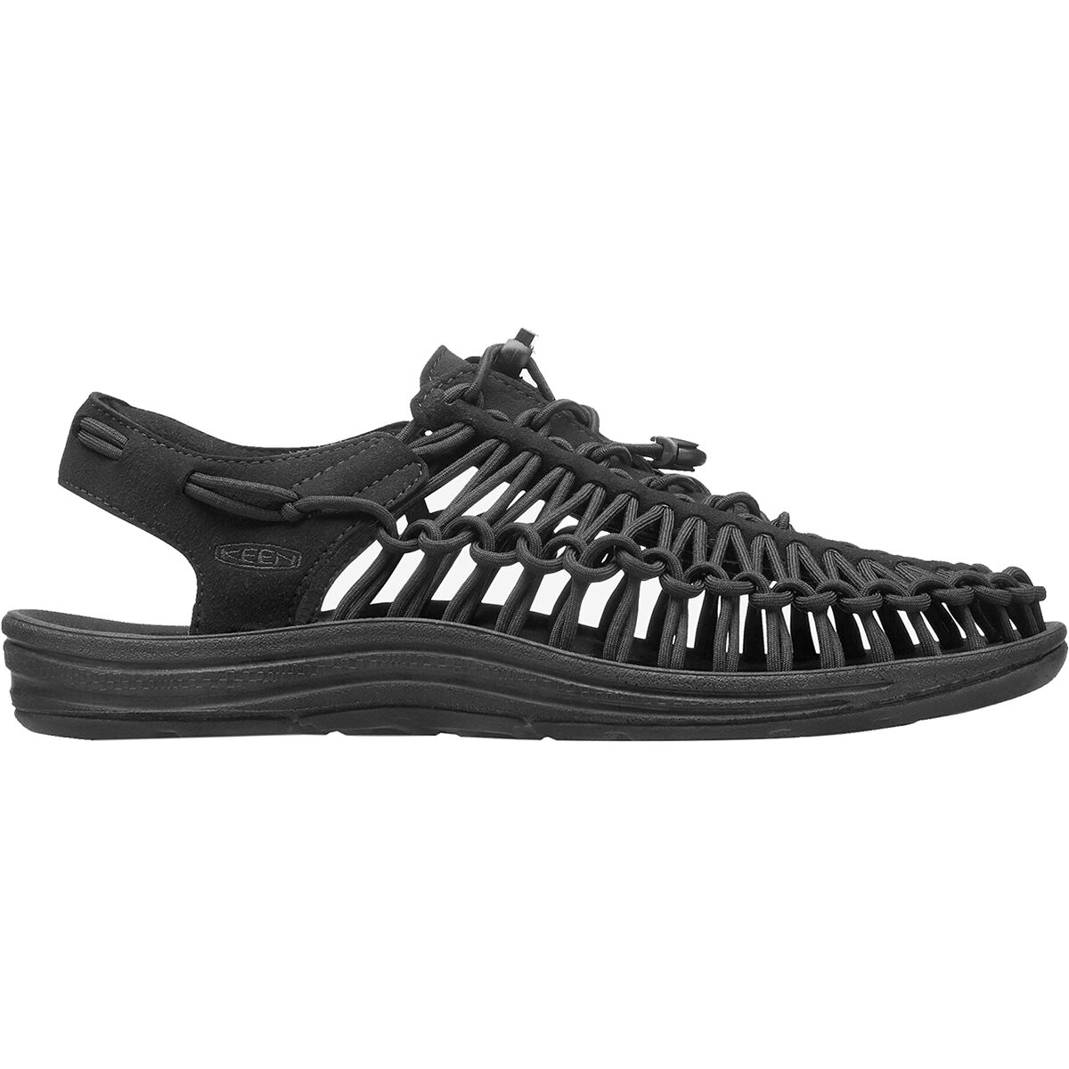 Image of KEEN Uneek Sandal - Men's Black/Black, 9.0