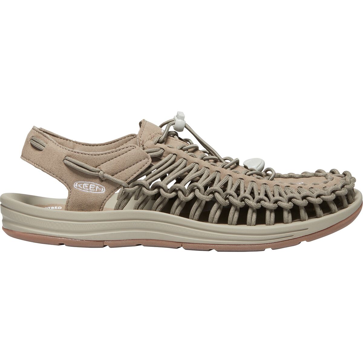 Image of KEEN Uneek Sandal - Men's Timberwolf/Plaza Taupe, 9.5