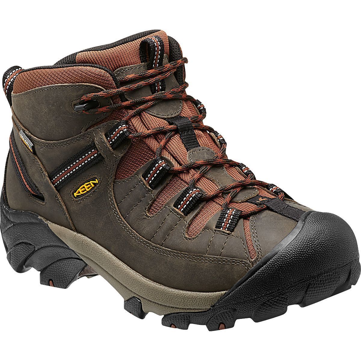 keen men's targhee ii mid waterproof hiking boot