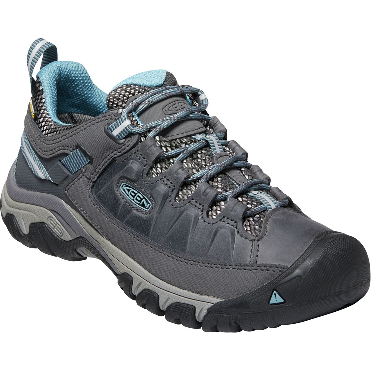 KEEN KEEN Targhee III Waterproof Hiking Shoe - Women's Magnet/Atlantic Blue, 9.0