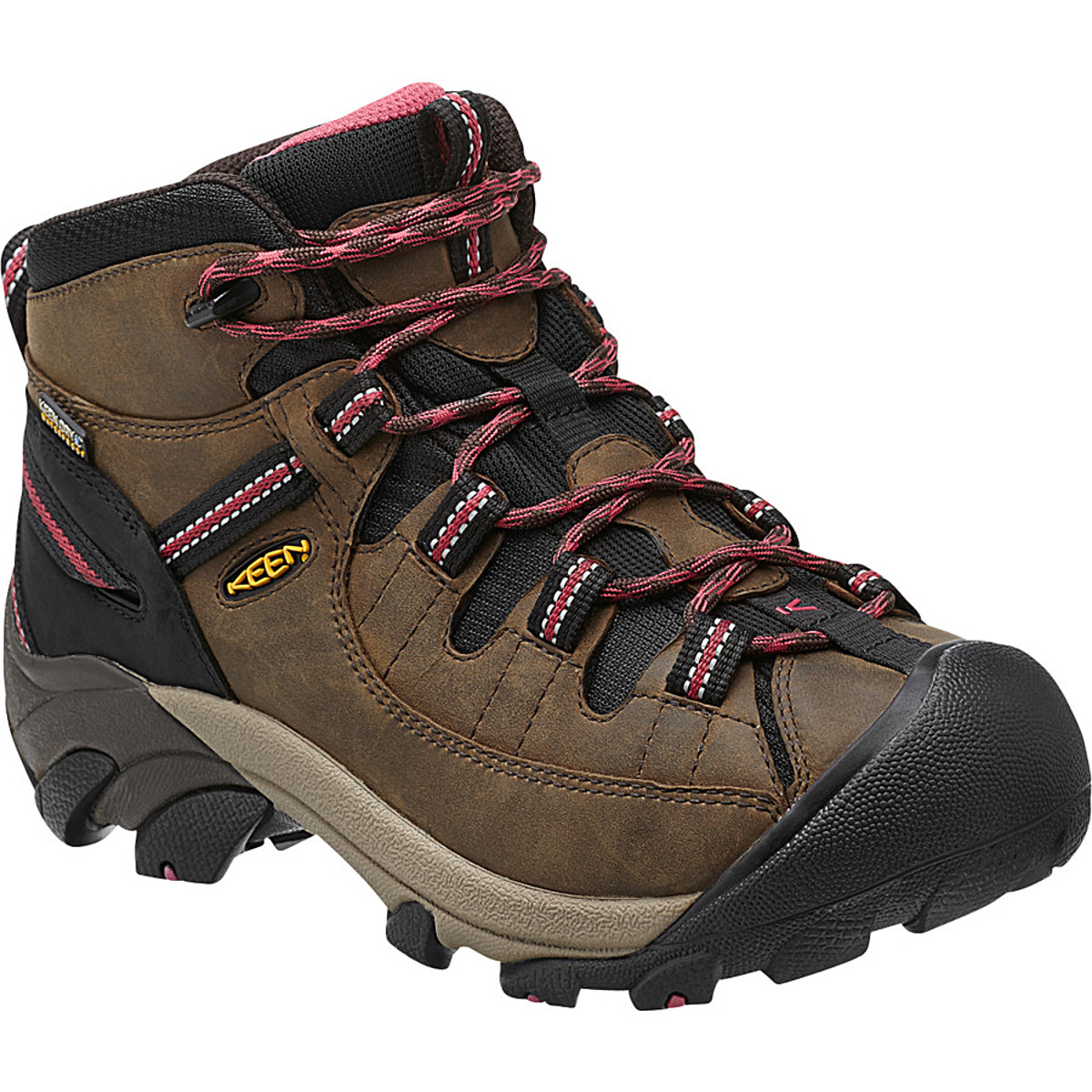 KEEN Targhee II Mid Hiking Boot - Women's Black Olive/Slate Rose 10.0 product image