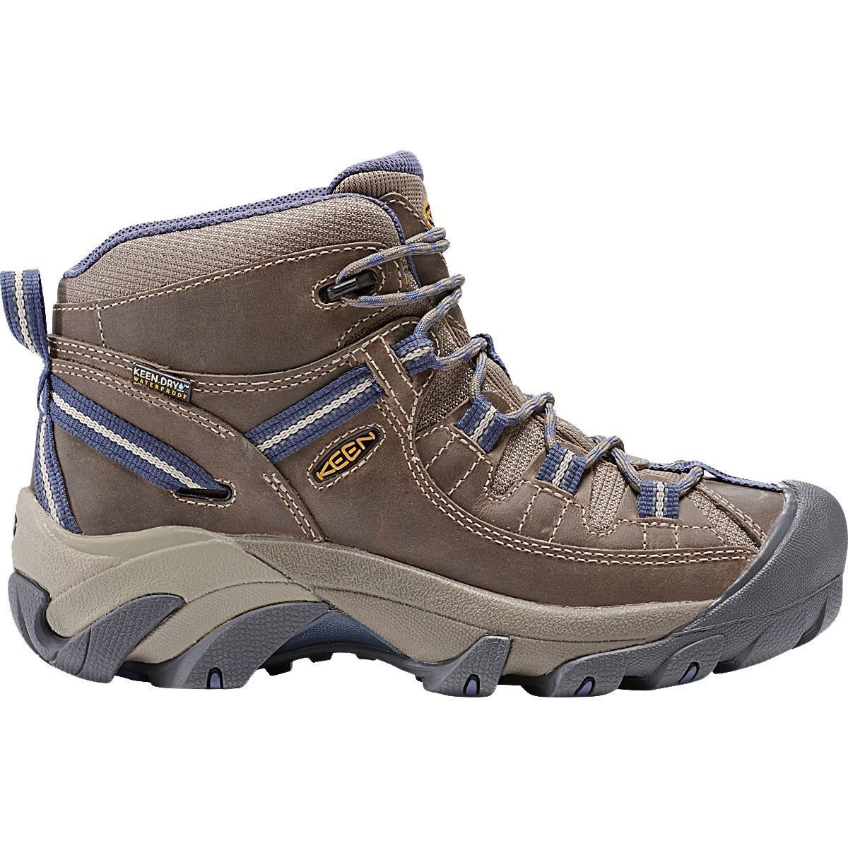 KEEN KEEN Targhee II Mid Hiking Boot - Women's Goat/Crown Blue, 8.5