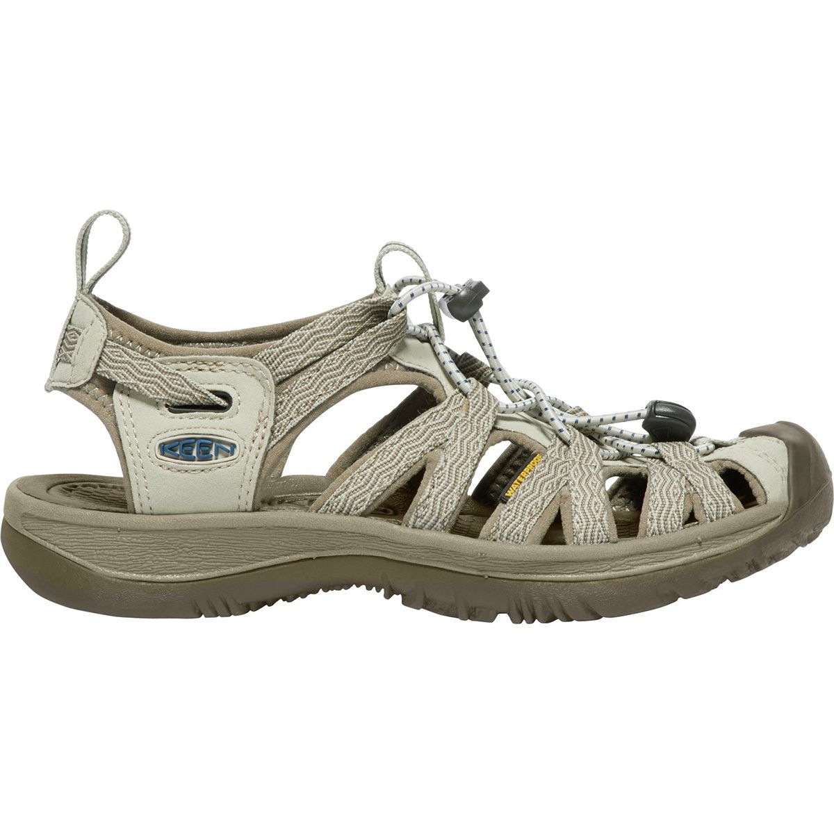KEEN Whisper Sandal - Women's Agate Grey/Blue Opal 10.0 product image