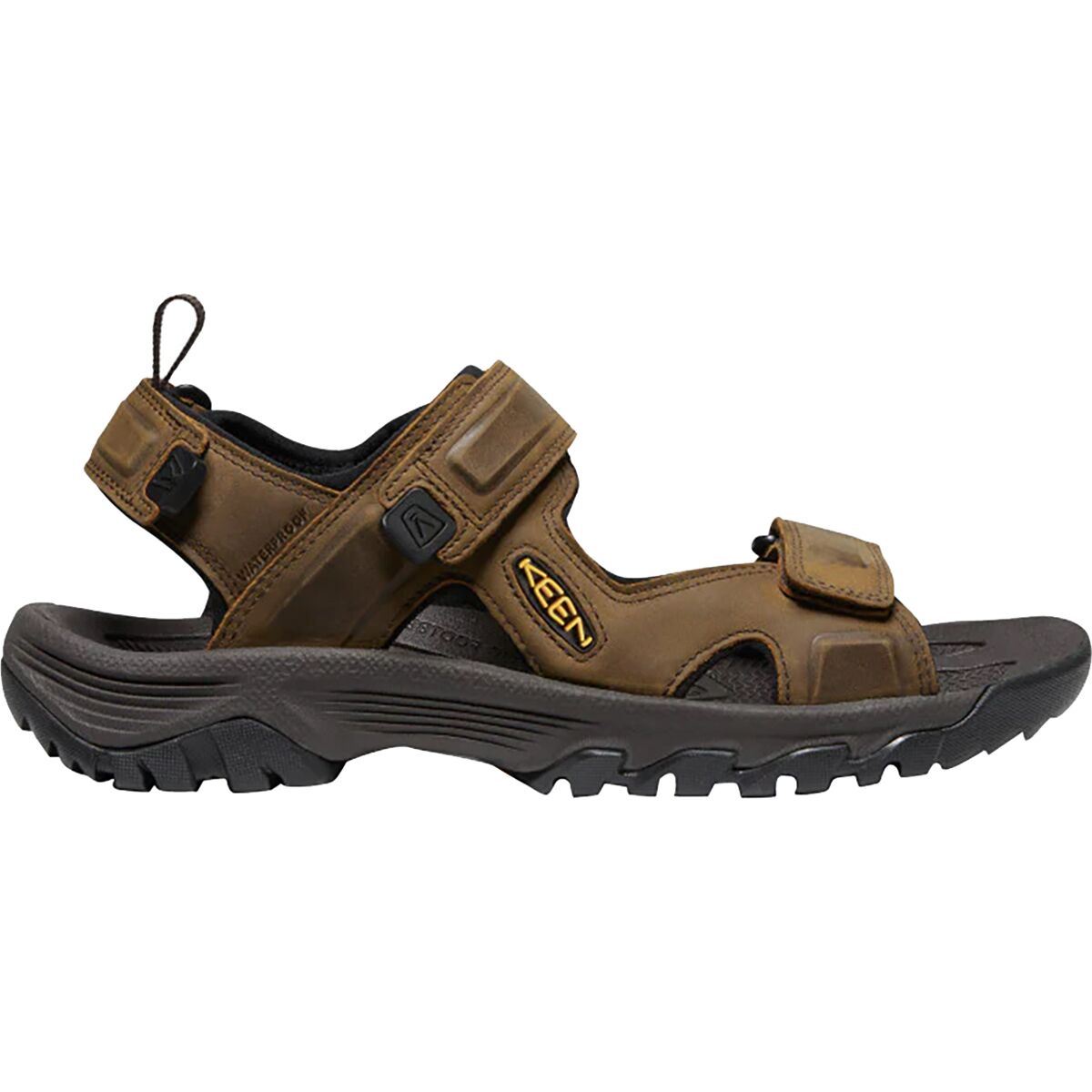 Image of KEEN Targhee III Open Toe Sandal - Men's Bison/Mulch, 9.0