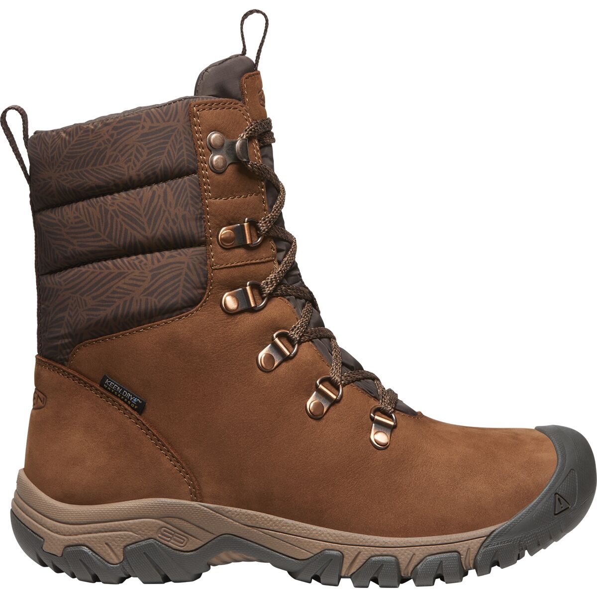 Image of KEEN Greta WP Boot - Women's Bison/Java, 6.0