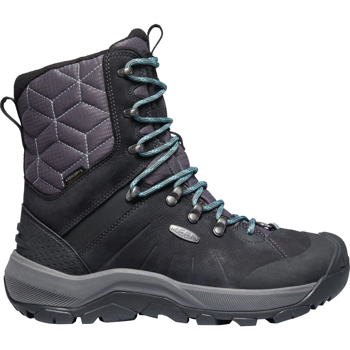 KEEN KEEN Revel IV High Polar Boot - Women's Black/North Atlantic, 6.0