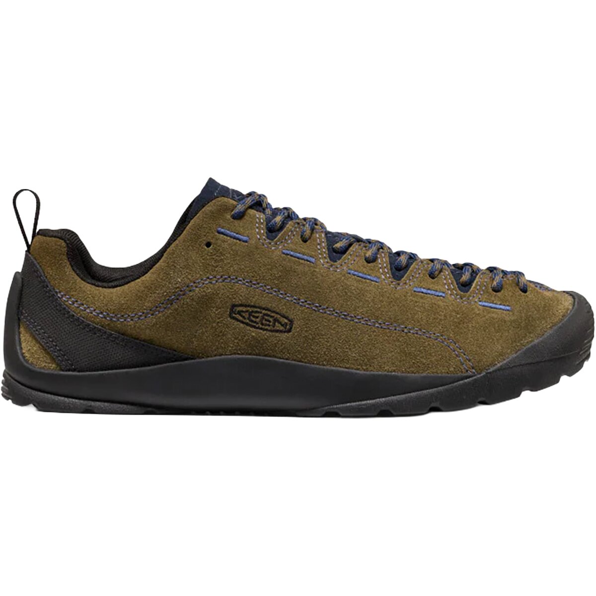 Image of KEEN Jasper Shoe - Men's Dark Olive/Naval Academy, 8.5
