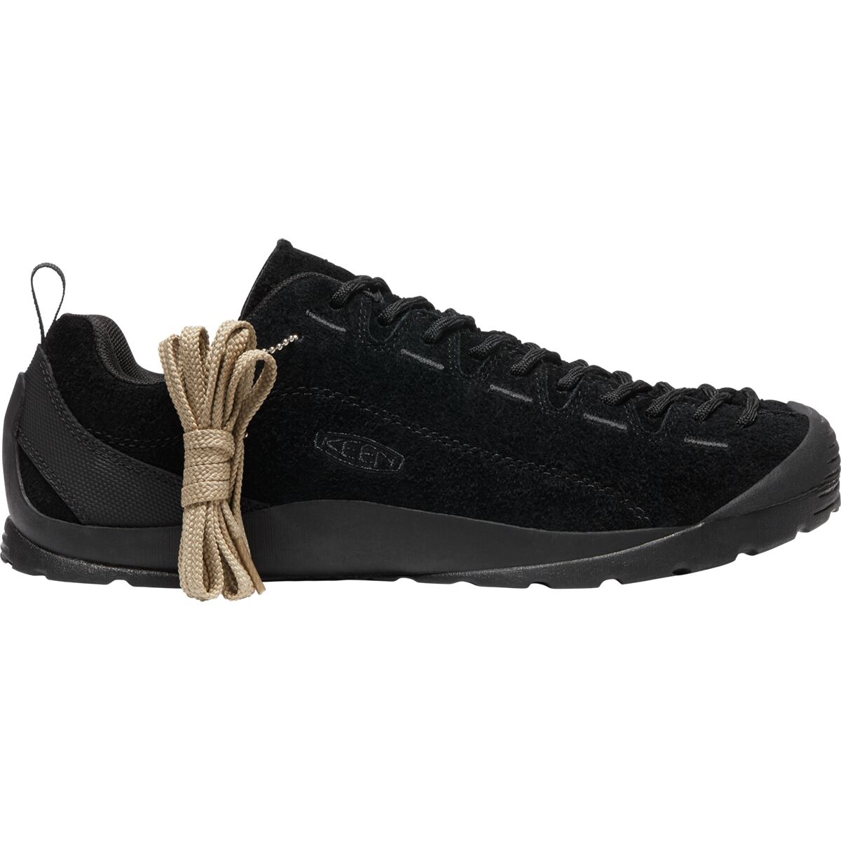 Image of KEEN Jasper Shoe - Men's Hairy Black/Black, 11.5