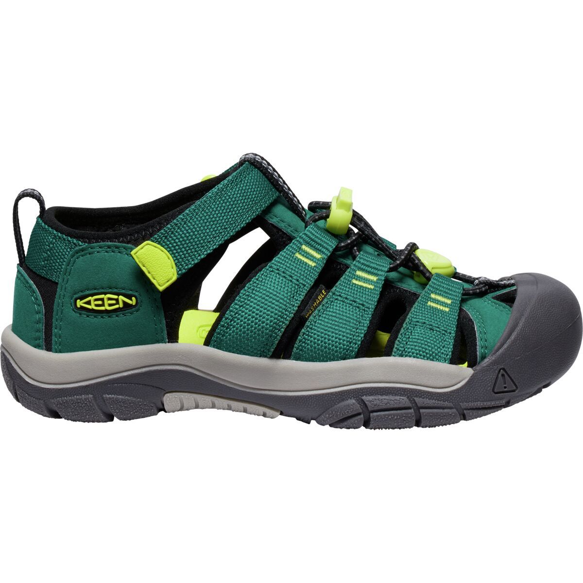KEEN Newport H2 Sandal - Kids' Aventurine/Evening Primrose, 7.0