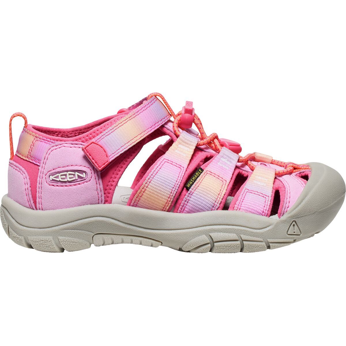 Image of KEEN Newport H2 Sandal - Kids' Hot Pink/Orchid Petal, 5.0