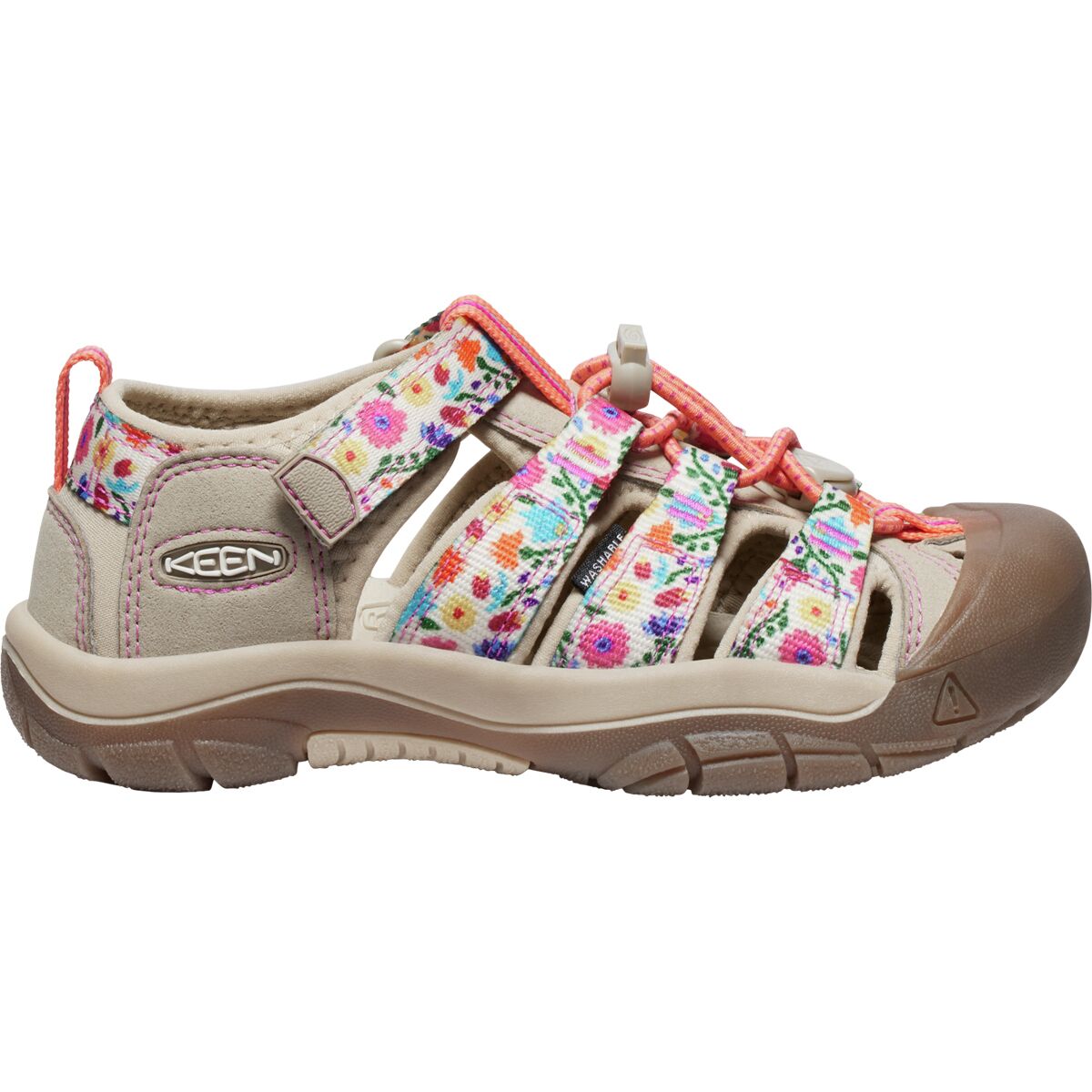 Image of KEEN Newport H2 Sandal - Kids' Safari/Birch, 4.0