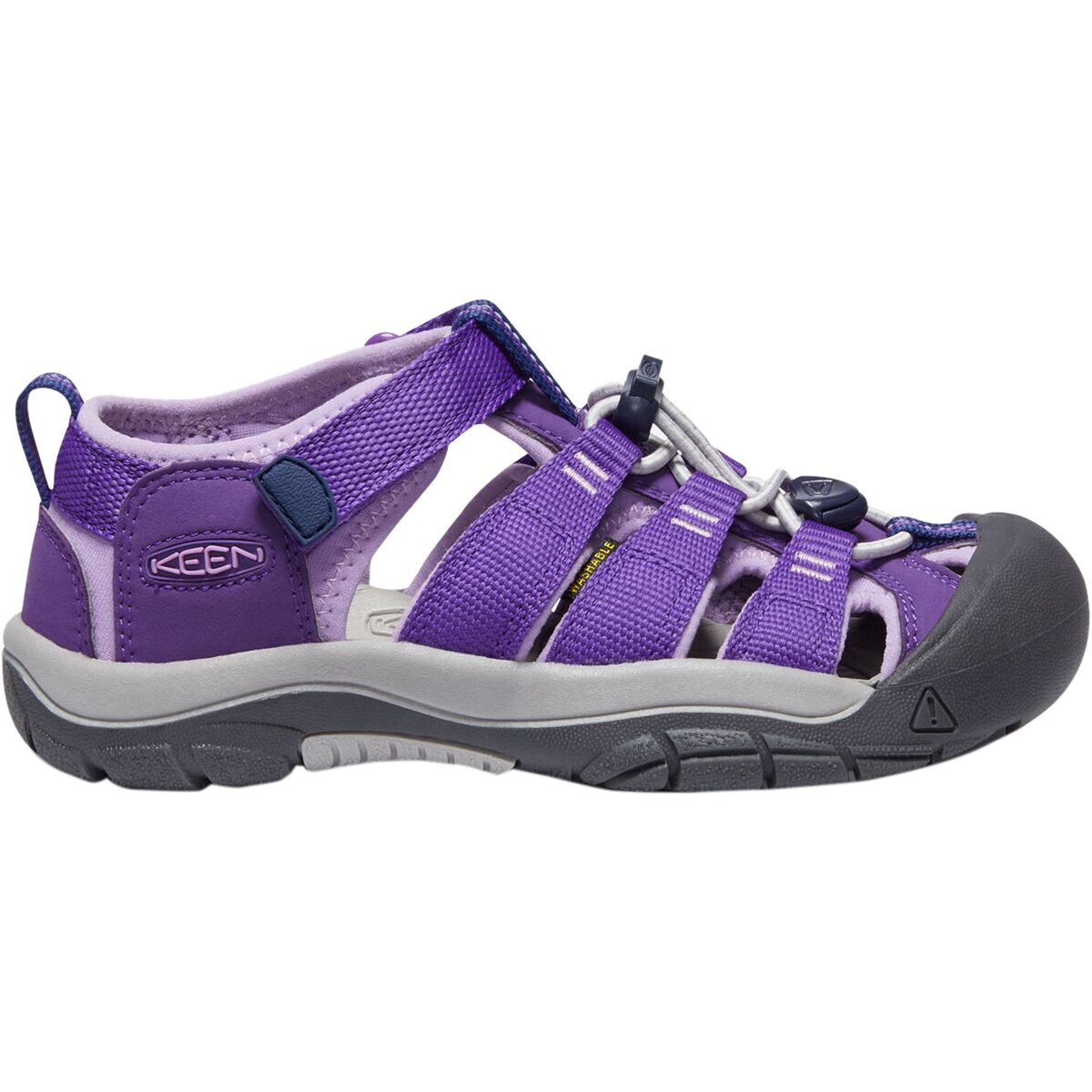 KEEN KEEN Newport H2 Sandal - Kids' Tillandsia Purple/English Lavender, 2.0