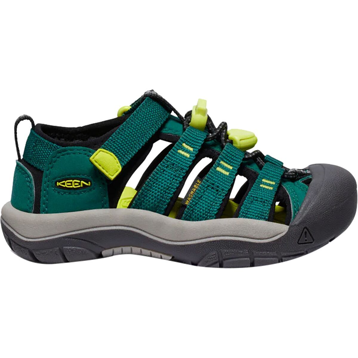 KEEN Newport H2 Sandal - Little Kids' Aventurine/Evening Primrose, 11.0