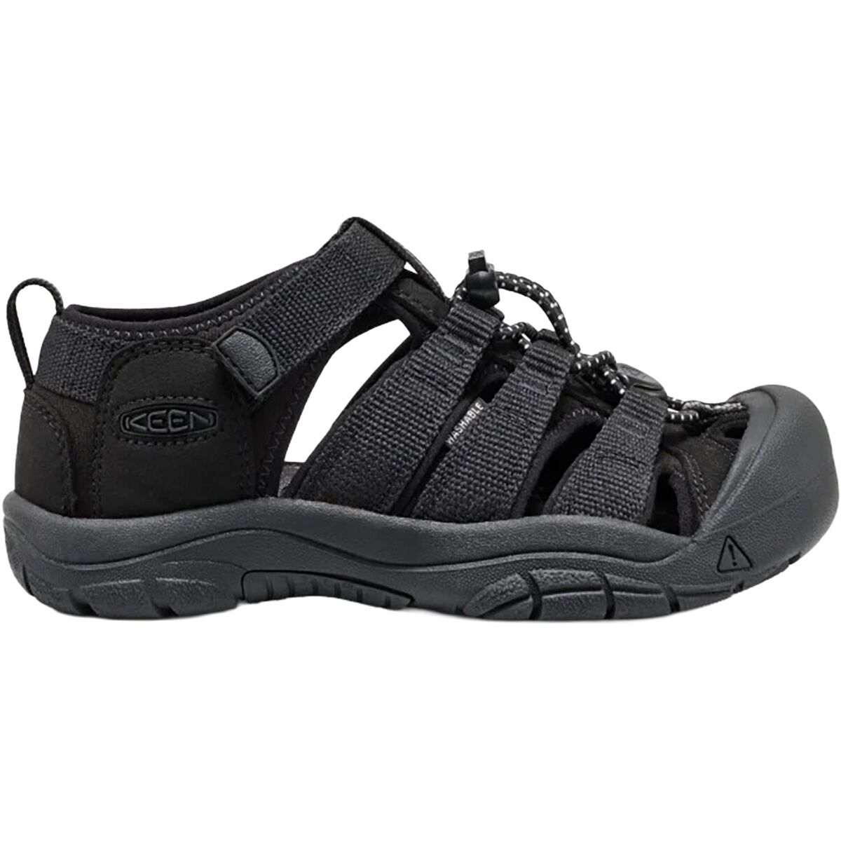 Image of KEEN Newport H2 Sandal - Little Kids' Triple Black, 10.0