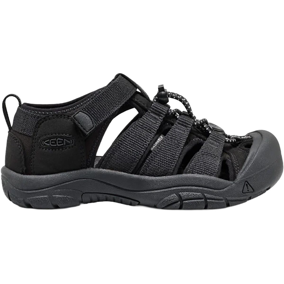 Image of KEEN Newport H2 Sandal - Little Kids' Triple Black, 10.0