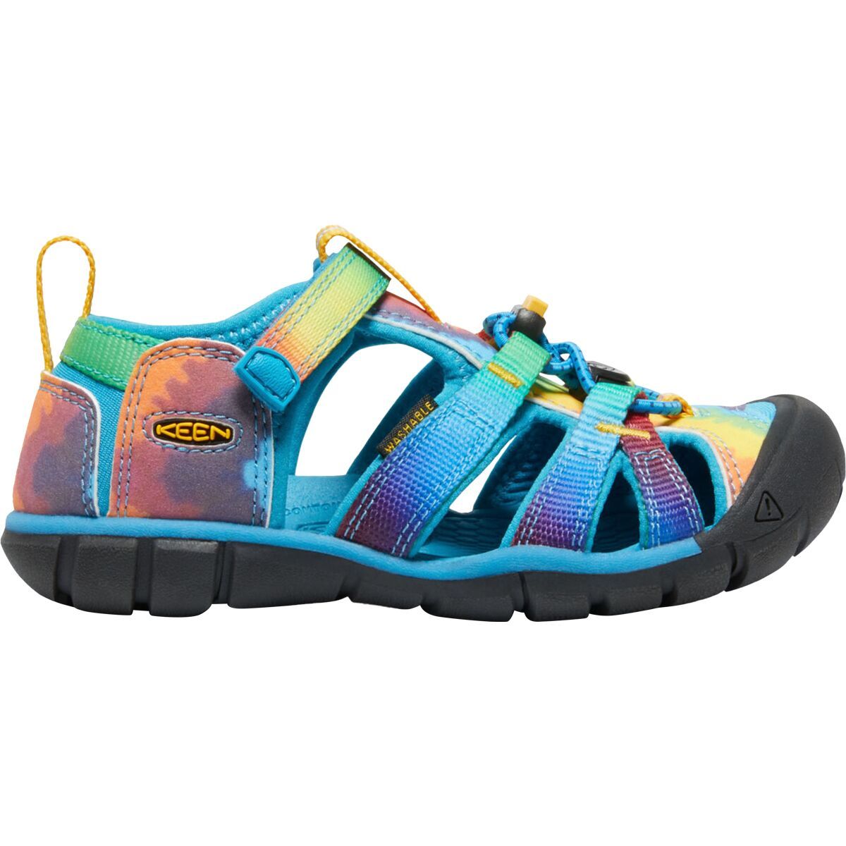 Image of KEEN Seacamp II CNX Sandal - Infants' Vivid Blue/Original Tie Dye, 13.0