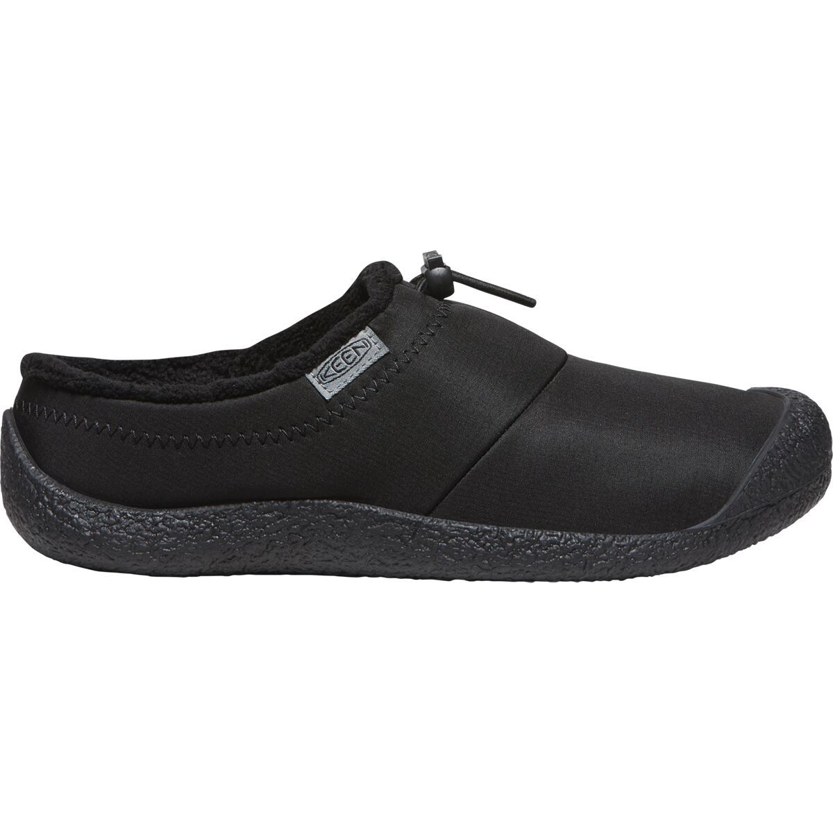 Image of KEEN Howser III Slide Slipper - Women's Black Smooth Nylon, 7.5