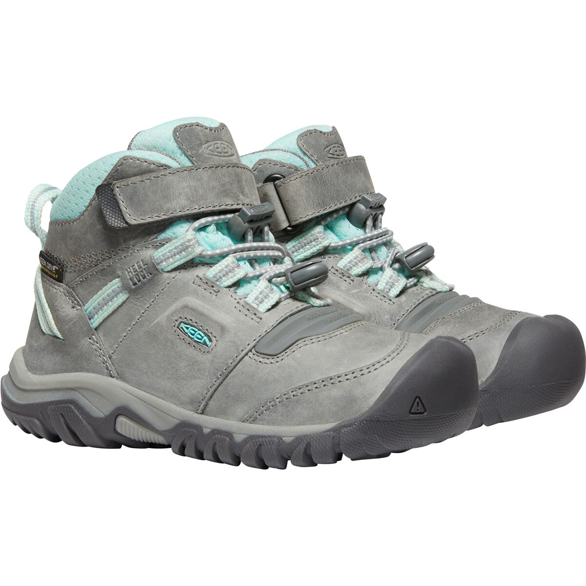 Bottes De Randonnée Keen Ridge Flex - Jeunesse, US 1Y, Gris - Imperméables - Occasion