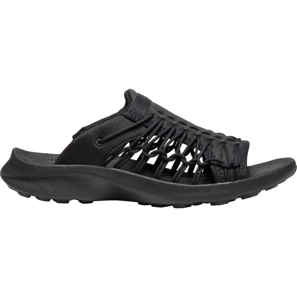 Image of KEEN Uneek SNK Slide - Men's Black/Black, 11.0