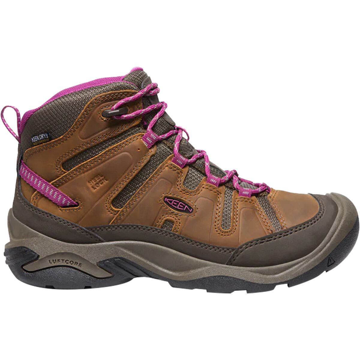 Circadia Mid Waterproof Hiking Boot Women's by KEEN