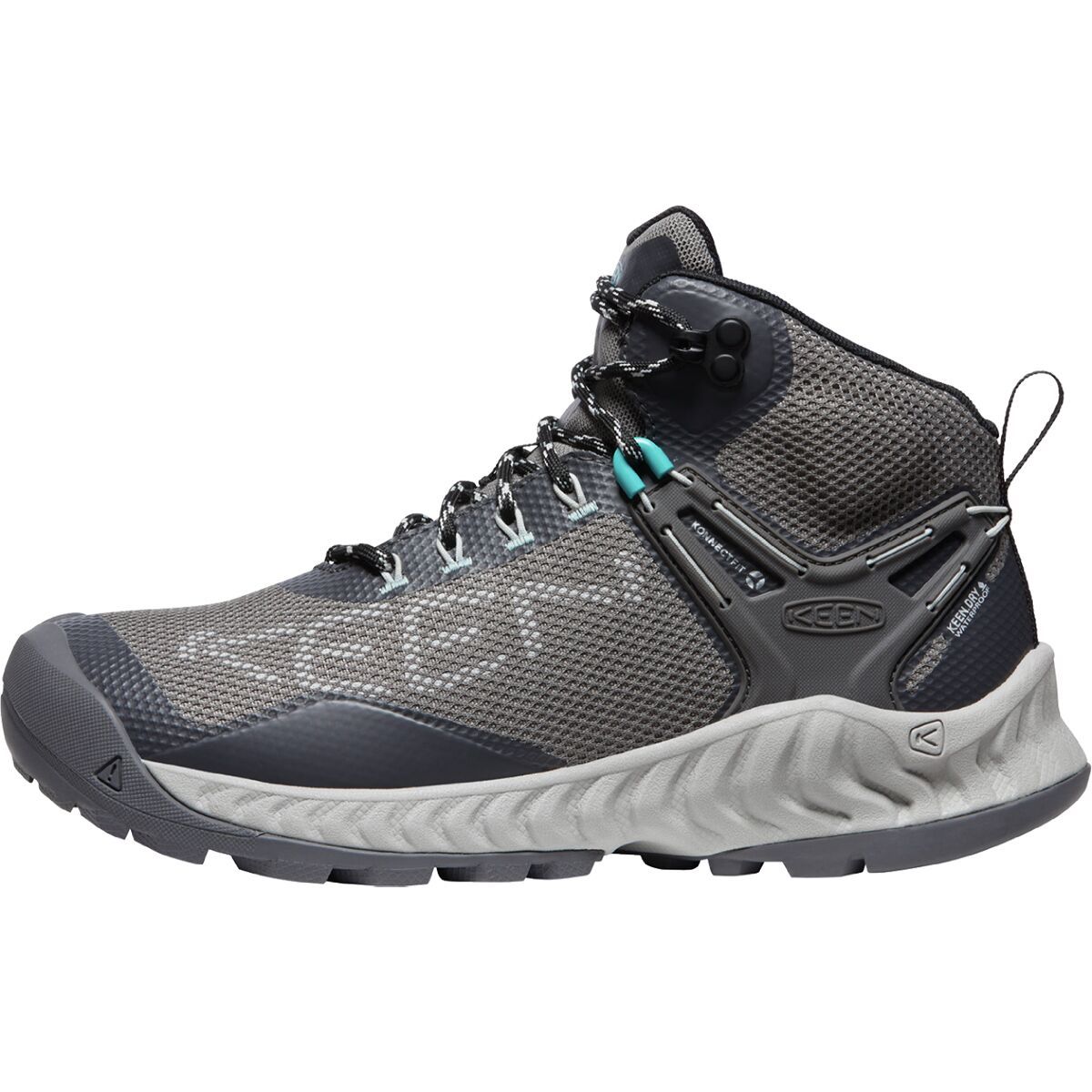 KEEN KEEN NXIS Evo Mid Waterproof Hiking Boot - Women's Magnet/Ipanema, 11.0