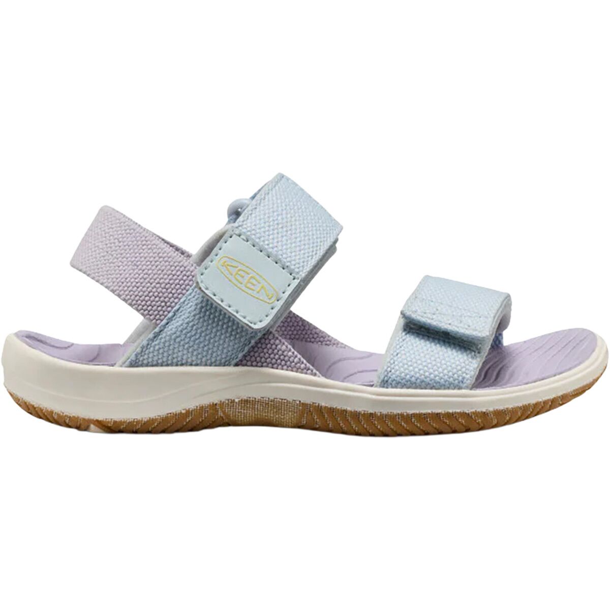 Image of KEEN Elle Backstrap Sandal - Little Girls' Ballad Blue/Thistle, 10.0