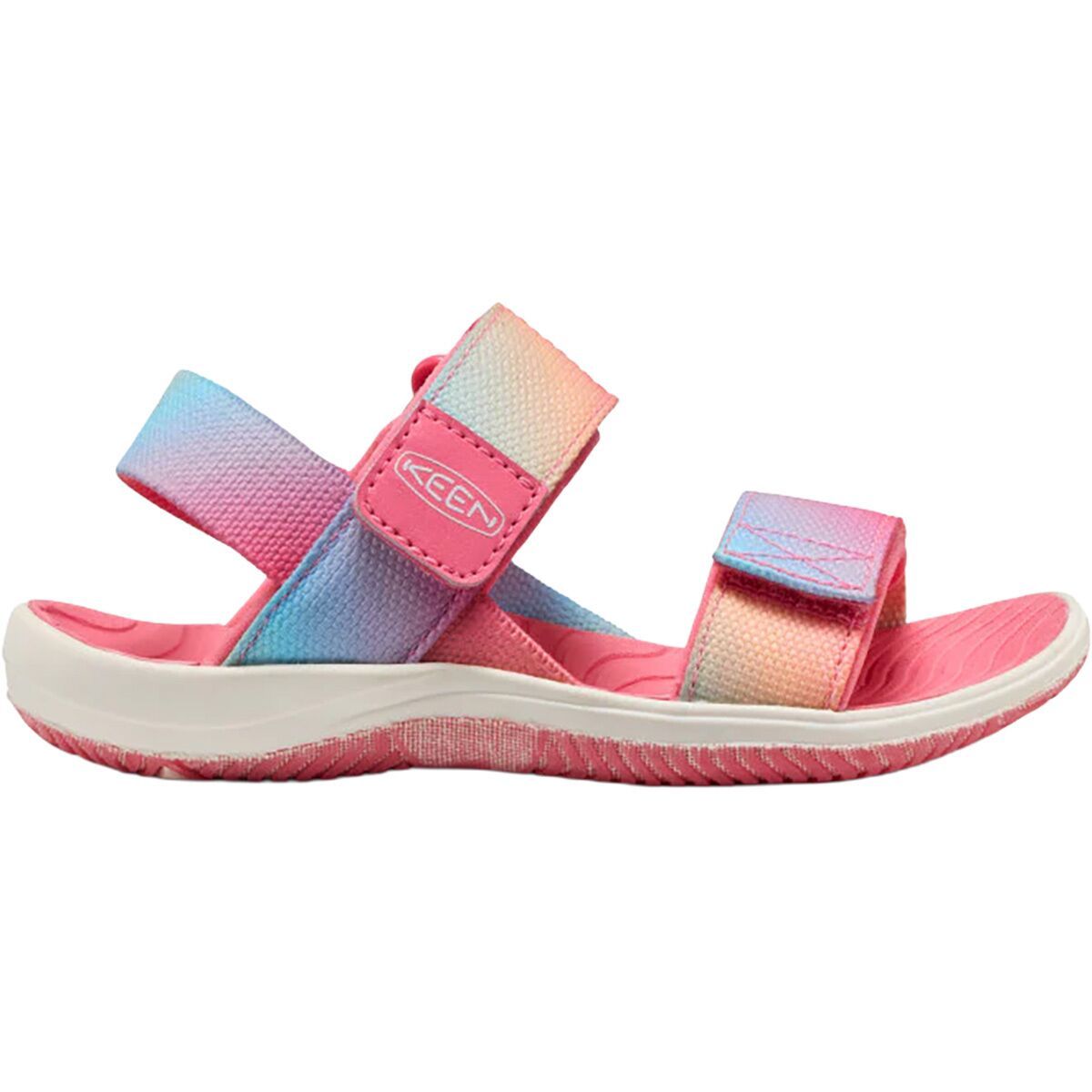 Image of KEEN Elle Backstrap Sandal - Little Girls' Ombre Pink Lemonade, 13.0