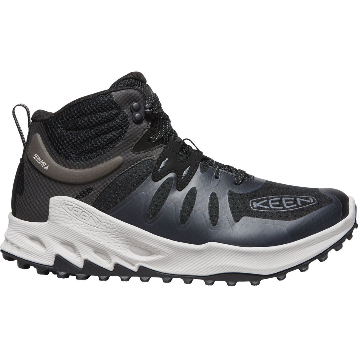 KEEN KEEN Zionic Mid WP Boot - Men's Black/Steel Grey, 13.0