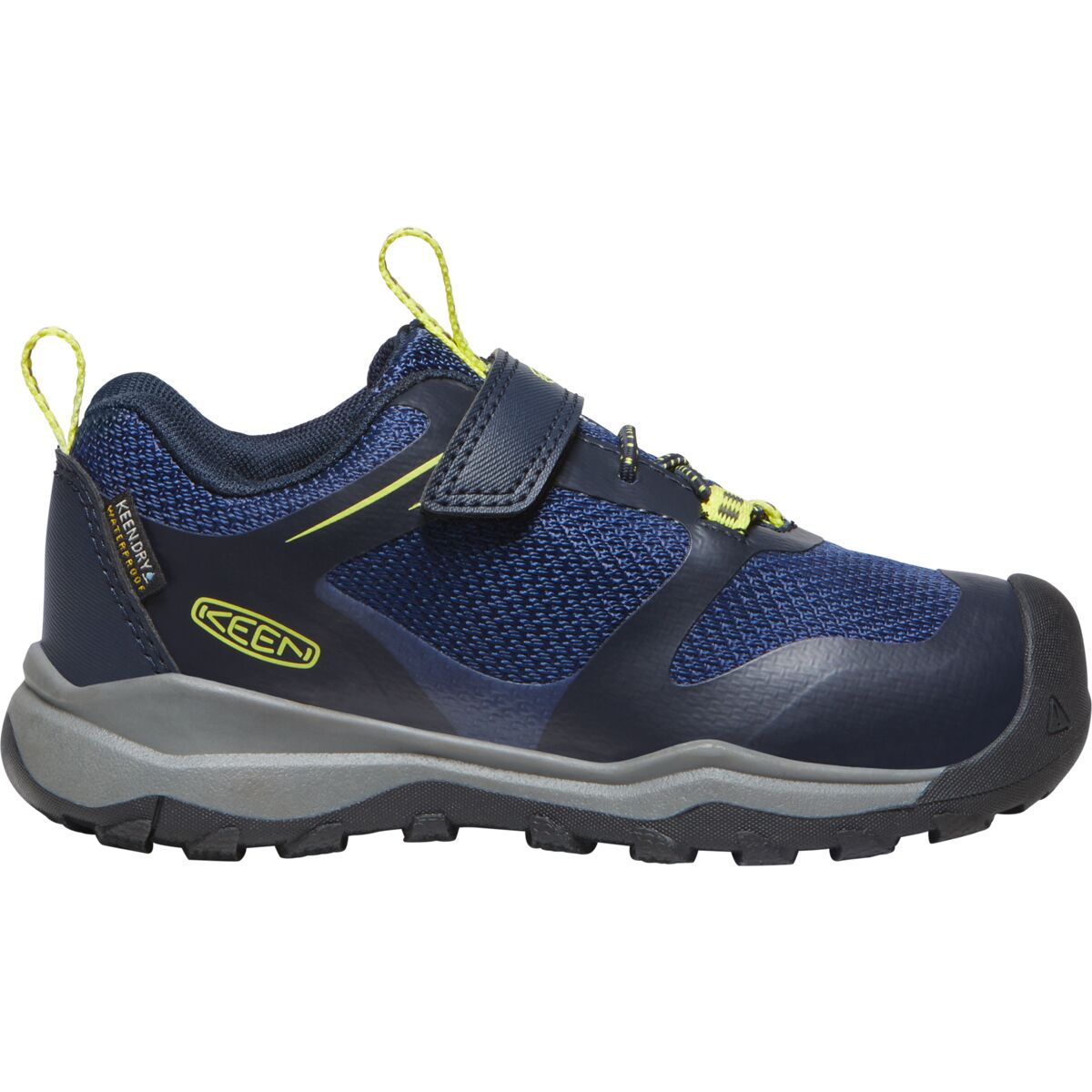 KEEN KEEN Wanduro Low WP Shoe - Little Kids' Sky Captain/Evening Primrose, 13.0