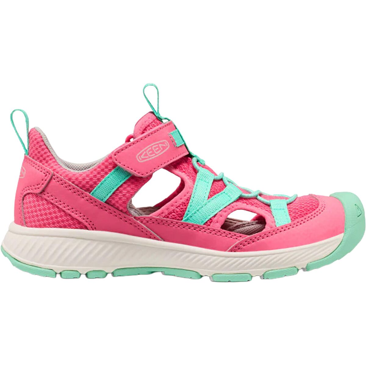 Image of KEEN Motozoa Sandal - Kids' Pink Lemonade/Cabbage, 2.0