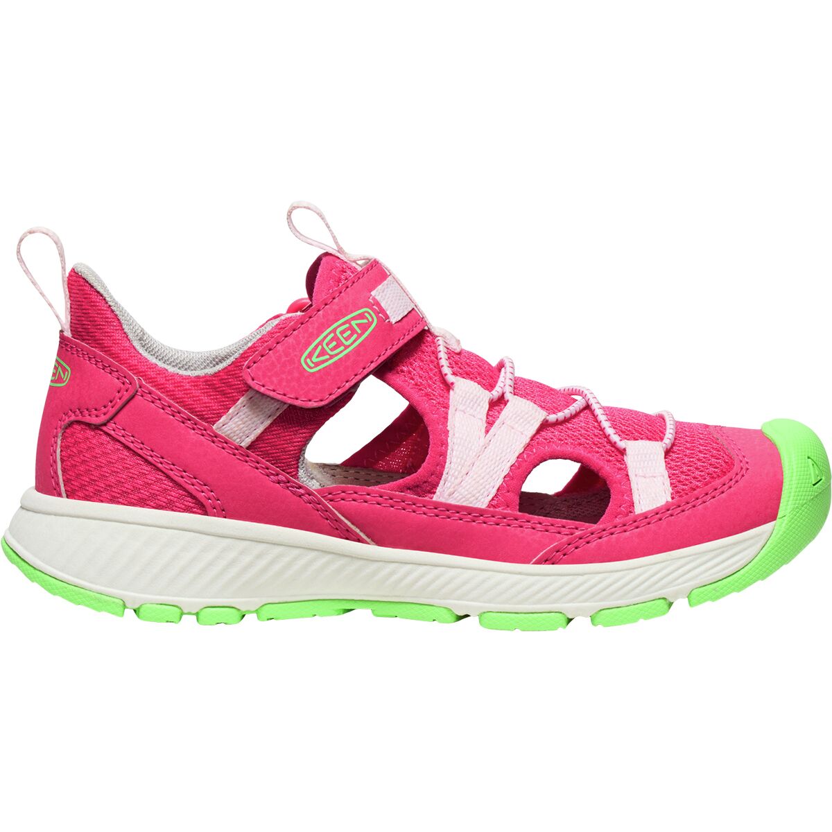 Image of KEEN Motozoa Sandal - Kids' Raspberry/Pink-A-Boo, 1.0