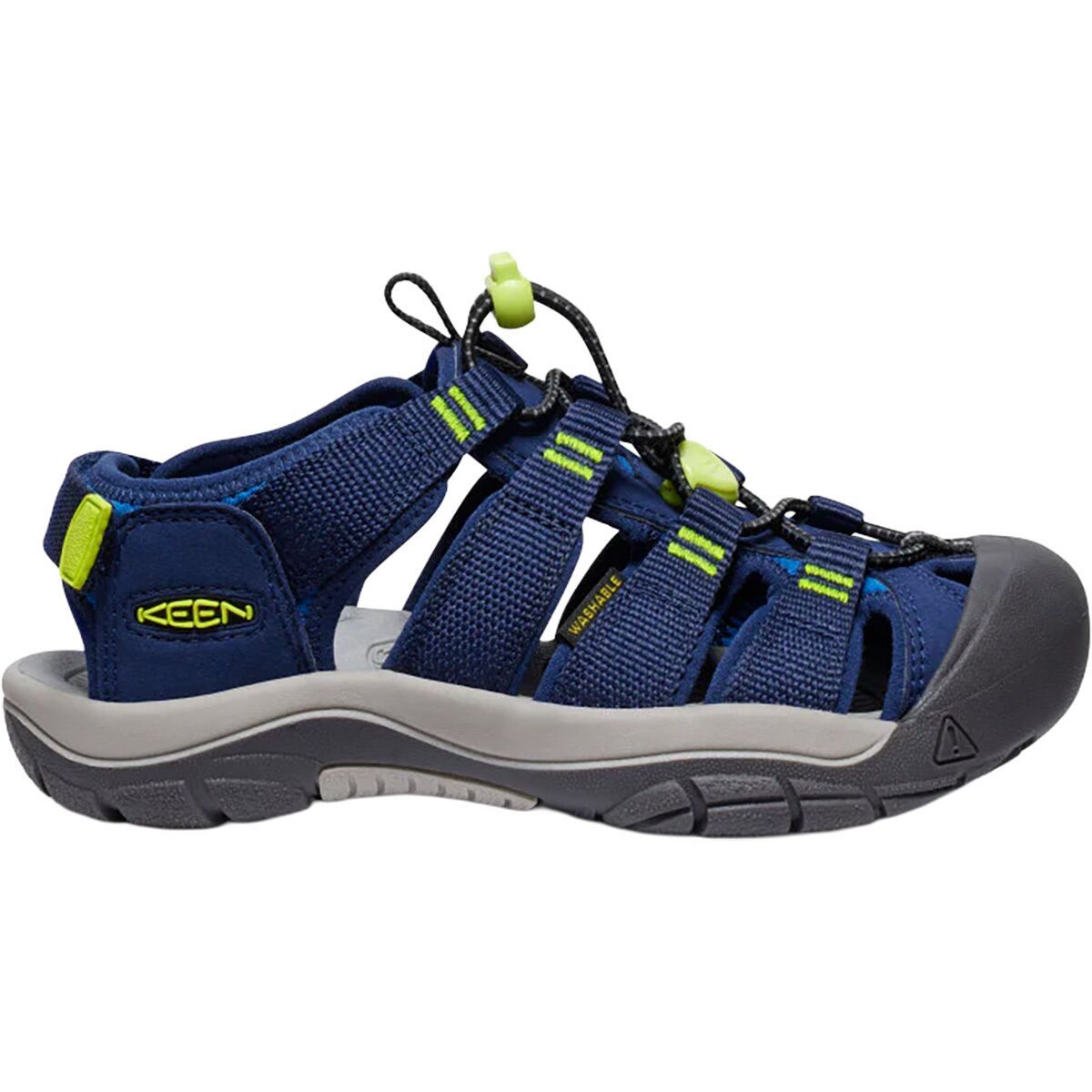 Image of KEEN Newport Boundless Sandal - Kids' Naval Academy/Evening Primrose, 5.0