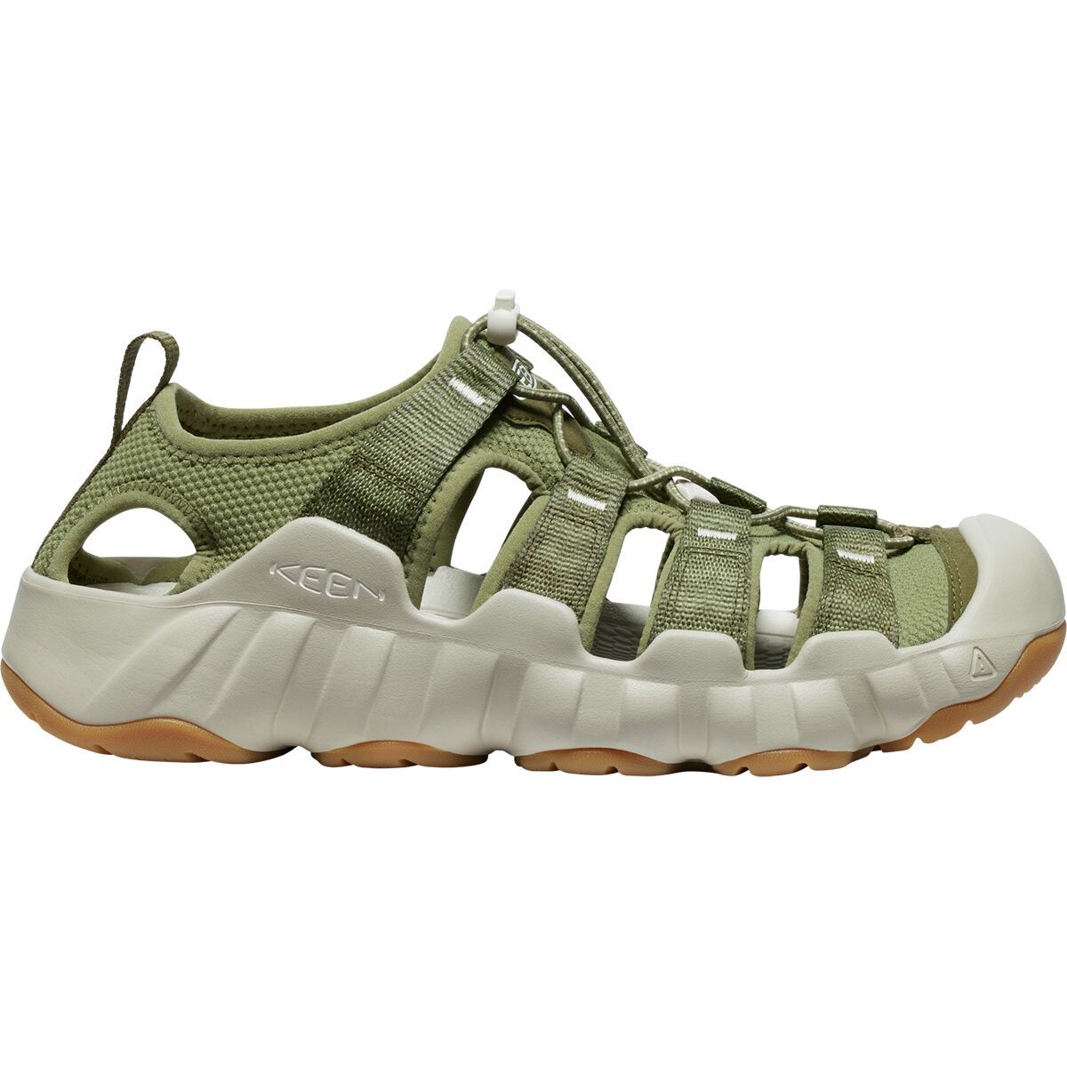Image of KEEN Hyperport H2 Sandal - Men's Martini Olive/Plaza Taupe, 9.0