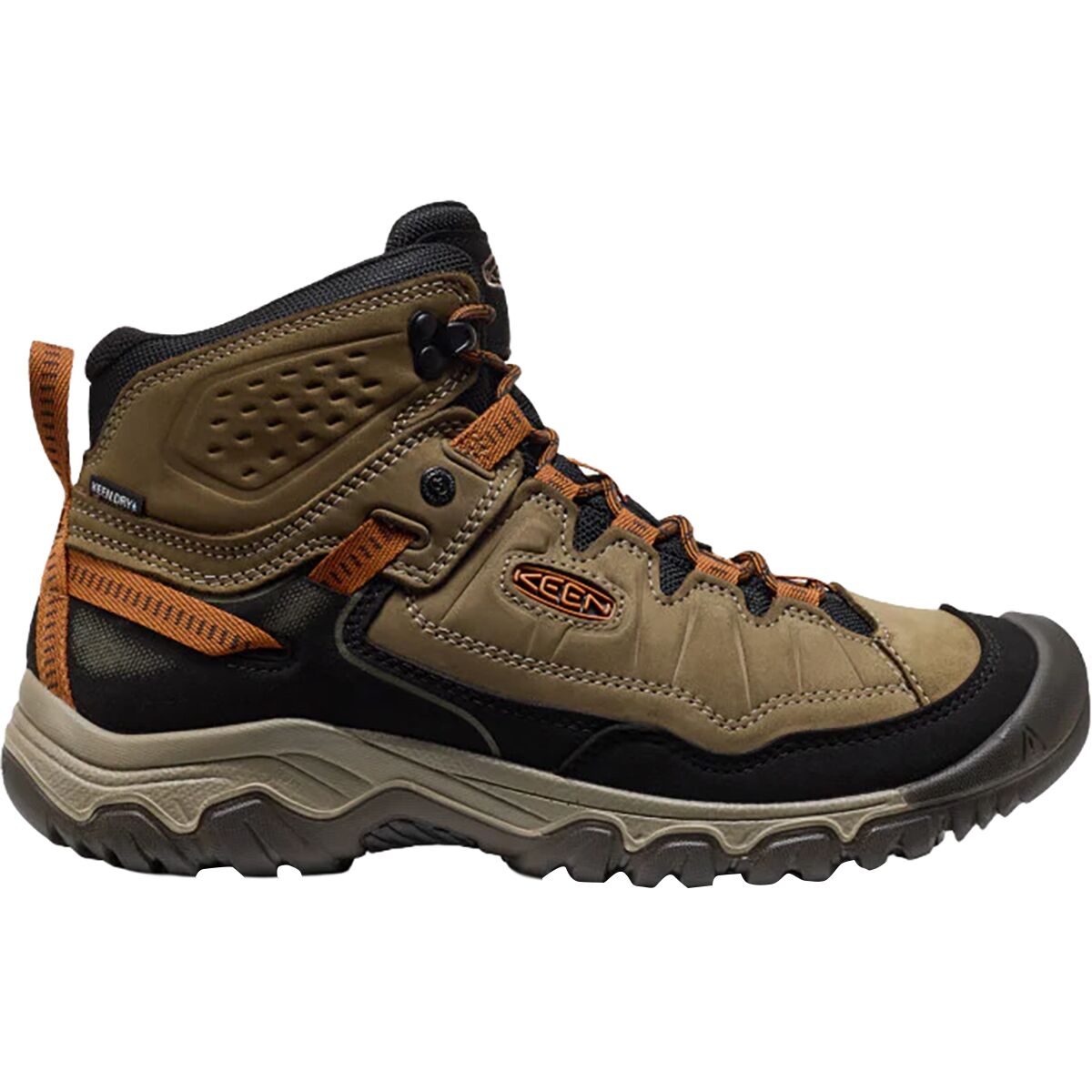 Image of KEEN Targhee IV Mid WP Hiking Boot - Men's Sea Turtle/Roasted Pecan, 8.5