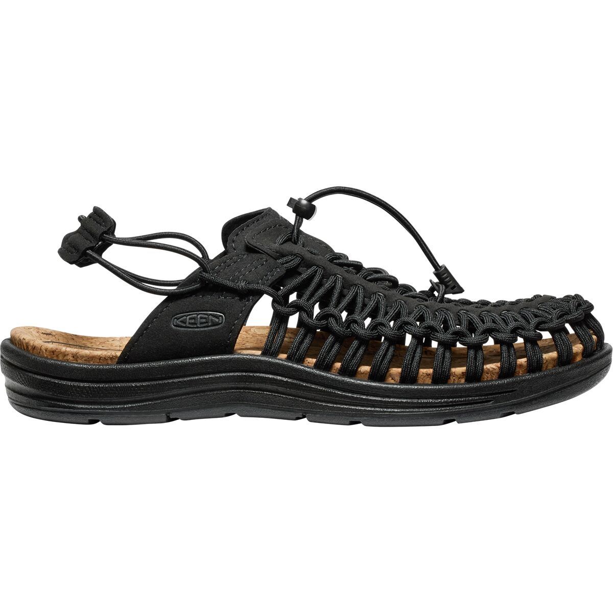 Image of KEEN Uneek II Convertible Sandal Black/Black, 8.5