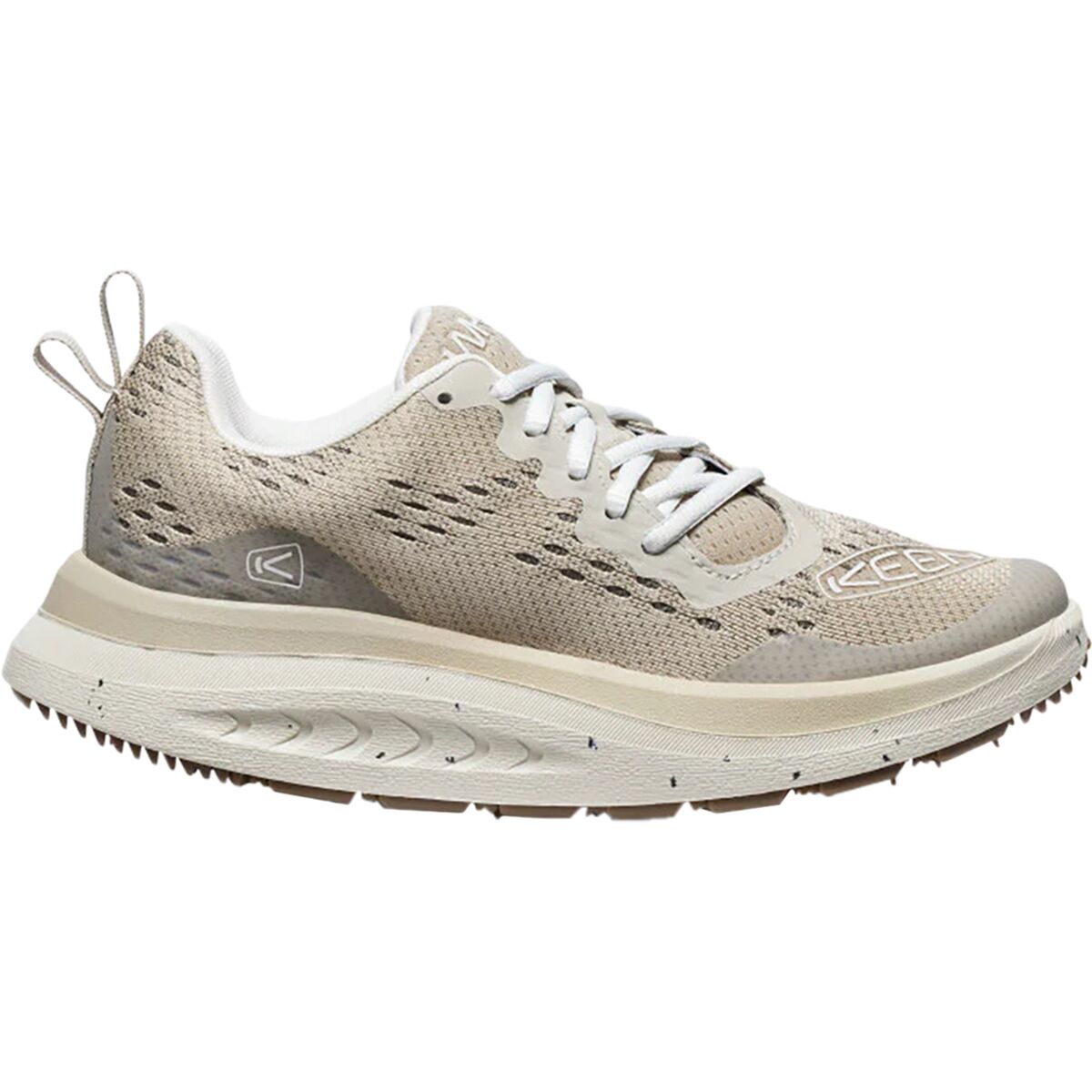 KEEN KEEN WK400 Walking Shoe - Women's Plaza Taupe/Birch, 8.5