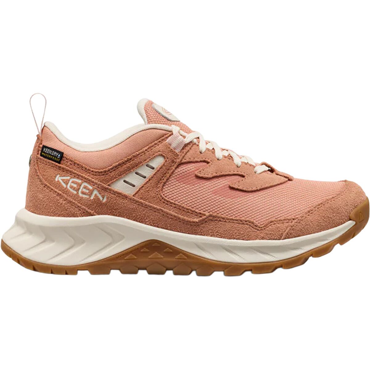 Image of KEEN Hightrail Waterproof Hiking Shoe - Women's Cork/Birch, 9.0