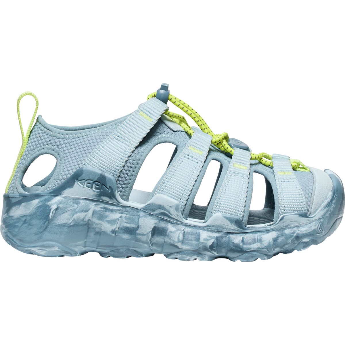 Image of KEEN Hyperport H2 Sandal - Kids' Skyway/Faded Denim, 7.0