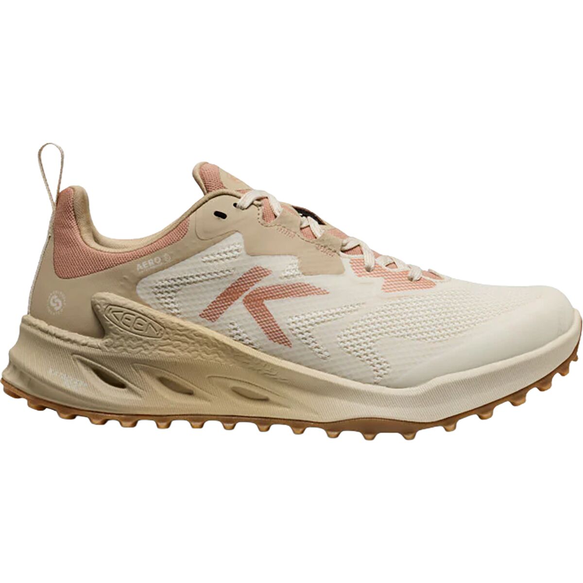 Image of KEEN Zionic NXT WP Hiking Shoe - Women's Birch/Cork, 10.0