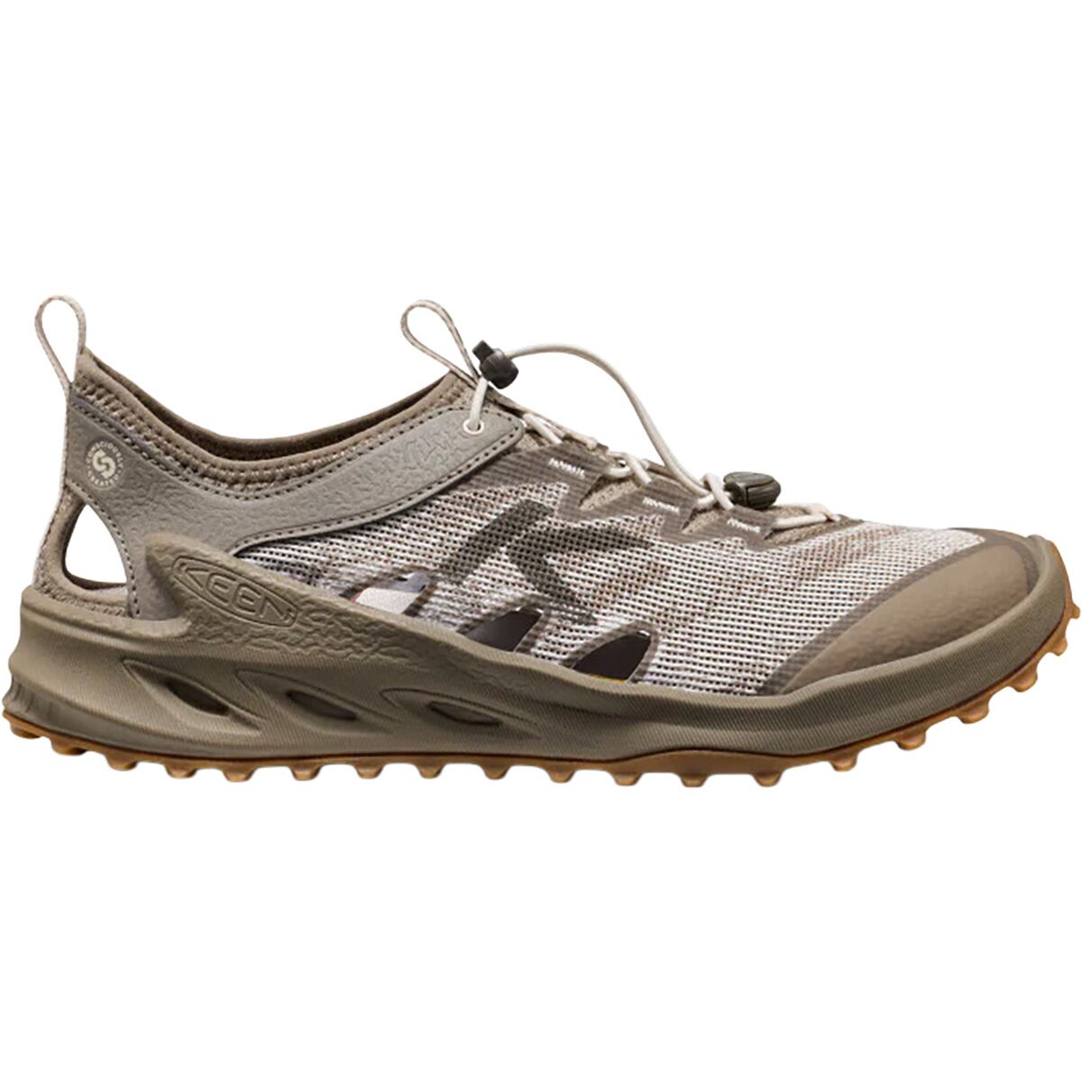 Image of KEEN Zionic Adv Hiking Shoe - Men's Monochrome/Brindle, 10.5