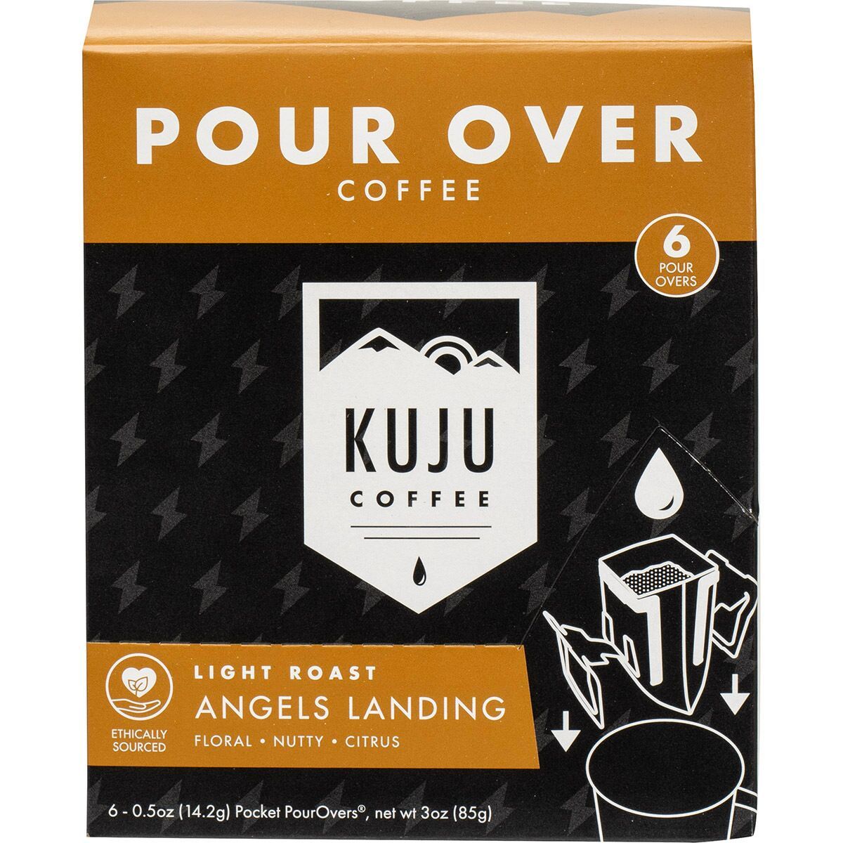 Image of Kuju Coffee Angels Landing Coffee - 6-Pack Light Roast, One Size
