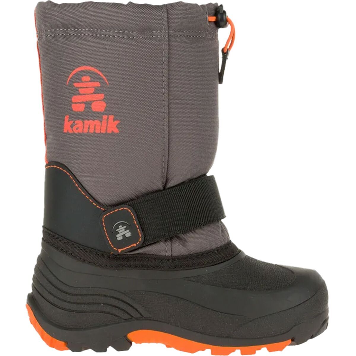 Kamik Rocket Boot - Little Boys' Charcoal Flame, 9.0